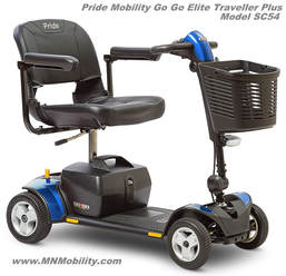 Pride mobility go go elite traveller plus mobility scooter