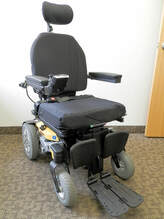 Pride Mobility Quantum Rival power wheelchair