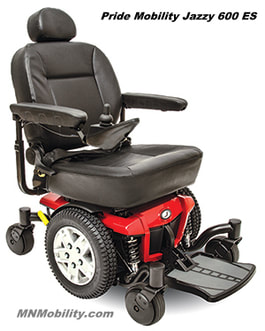 Pride Mobility Jazzy 600ES power wheelchair