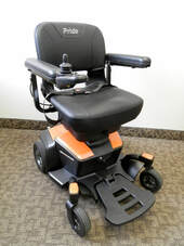 Pride mobility go chair power wheelchair