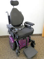 Invacare TDX SP2 power wheelchair